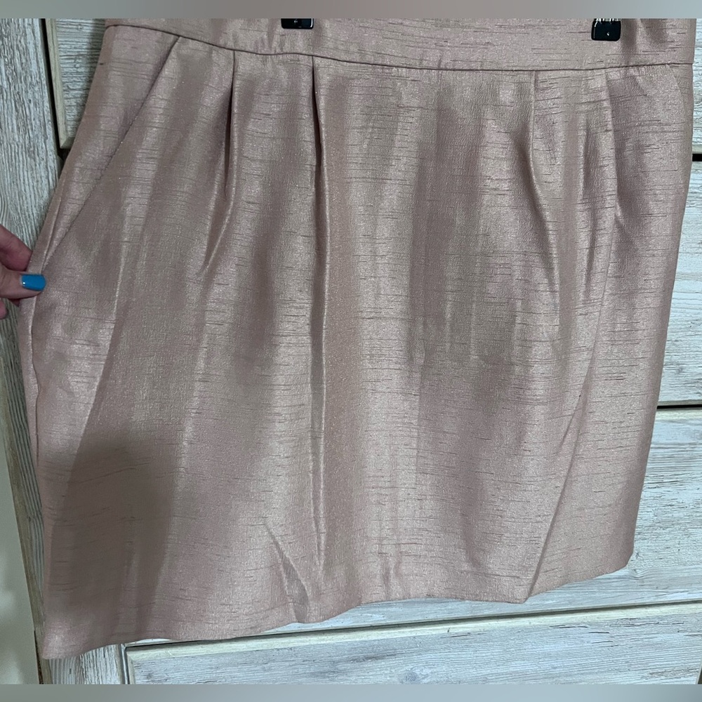 Mini skirt - H&M SILK BLEND